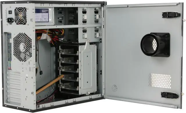 Alt view image 5 of 11 - Antec NSK6580B Black 0.8mm cold-rolled steel ATX Mid Tower Computer Case 430 Watts 80 PLUS Power Supply