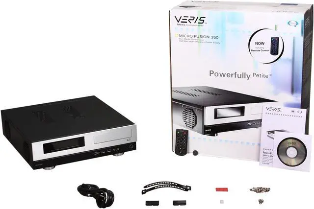 Alt view image 8 of 8 - Antec MicroFusion Remote 350 Micro ATX Media Center / HTPC Case