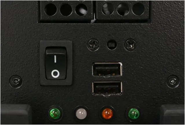 Alt view image 6 of 14 - Antec 4U22EPS650 4U Rackmount Server Case 650W 6 External 5.25" Drive Bays