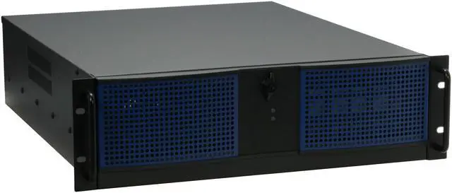 Alt view image 3 of 12 - Antec Take 3 + 650 Black 3U Rackmount Server Case 650W Power Supply 2 External 5.25" Drive Bays
