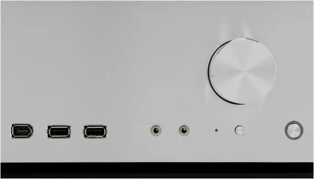 Alt view image 4 of 12 - Antec Silver Aluminum / Steel Fusion Remote Micro ATX Media Center / HTPC Case