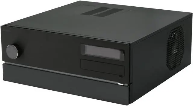 Main image of Antec Black Aluminum / Steel Fusion Remote Max ATX Media Center / HTPC Case