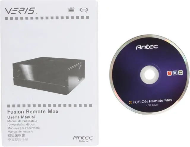 Alt view image 10 of 11 - Antec Black Aluminum / Steel Fusion Remote Max ATX Media Center / HTPC Case