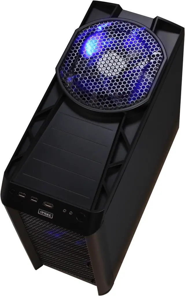 Alt view image 9 of 12 - Antec Nine Hundred Two Black Steel ATX Mid Tower Computer Case
