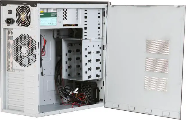 Alt view image 7 of 11 - Antec NSK 4480B II Black 0.8mm cold rolled steel for chassis durability ATX Mid Tower Computer Case EarthWatts 380W Power Supply