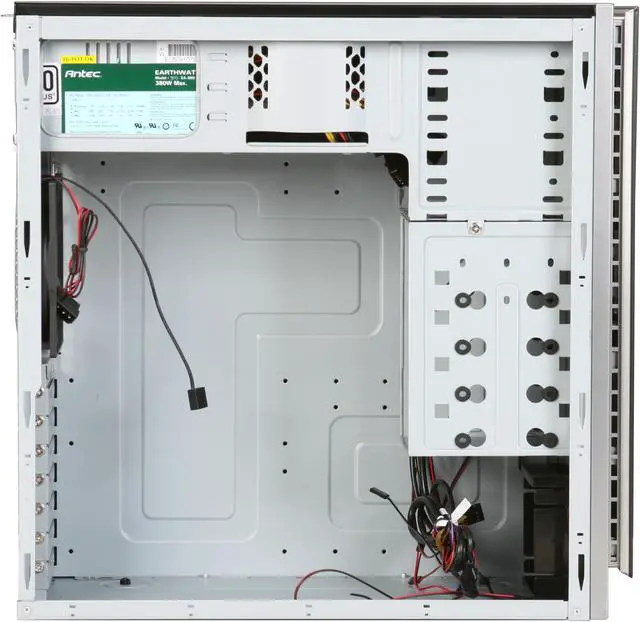 Alt view image 9 of 11 - Antec NSK 4480B II Black 0.8mm cold rolled steel for chassis durability ATX Mid Tower Computer Case EarthWatts 380W Power Supply