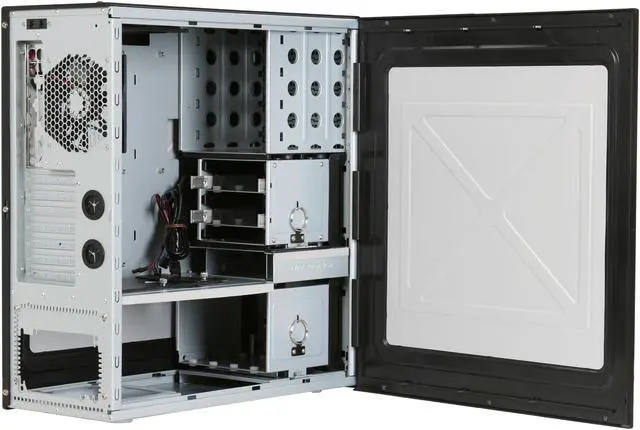 Alt view image 6 of 13 - Antec P183 Black Aluminum / Steel / Plastic ATX Mid Tower Computer Case