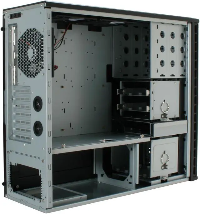 Alt view image 7 of 11 - Antec P193 Gunmetal Gray Aluminum / Steel / Plastic ATX Mid Tower Computer Case