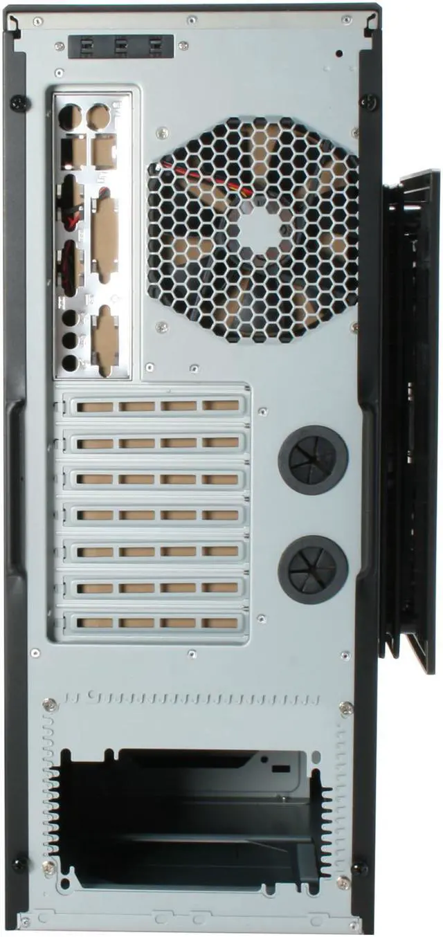 Alt view image 10 of 11 - Antec P193 Gunmetal Gray Aluminum / Steel / Plastic ATX Mid Tower Computer Case