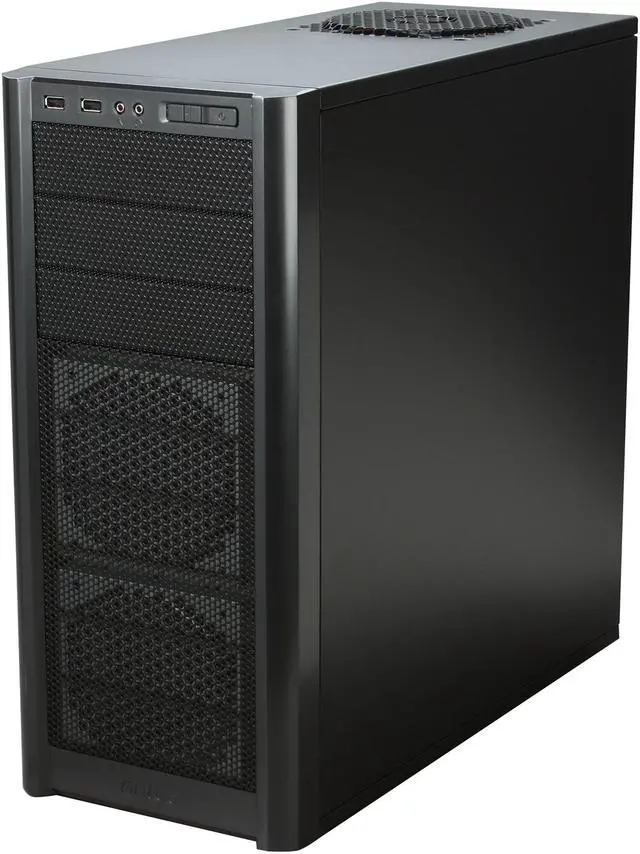 Alt view image 3 of 8 - Antec Three Hundred + BP430 Black Steel ATX Mid Tower Computer Case 430W Power Supply