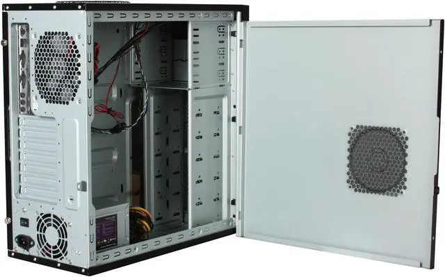Alt view image 5 of 8 - Antec Three Hundred + BP430 Black Steel ATX Mid Tower Computer Case 430W Power Supply