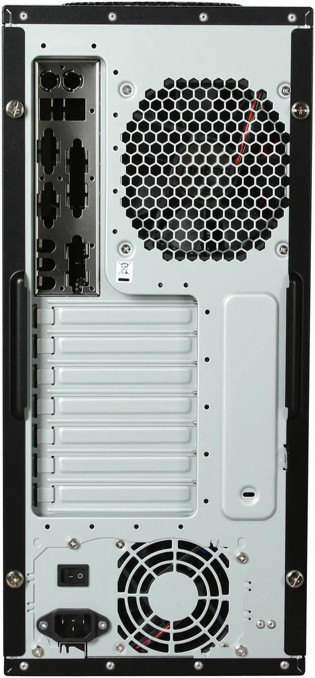 Alt view image 7 of 8 - Antec Three Hundred + BP430 Black Steel ATX Mid Tower Computer Case 430W Power Supply