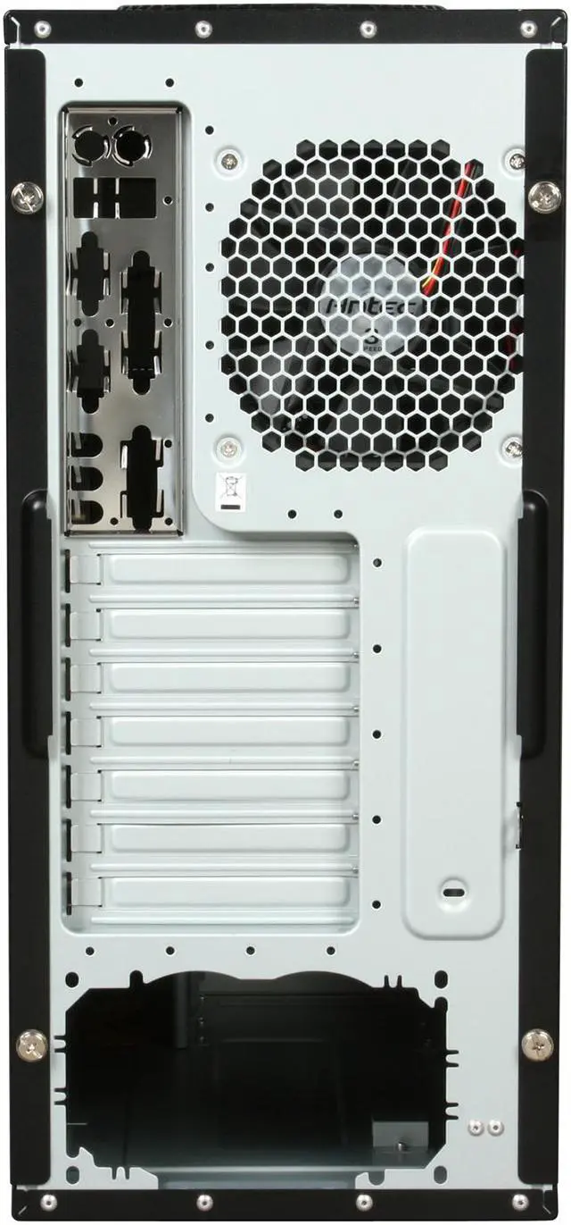 Alt view image 9 of 10 - Antec Three Hundred Illusion Black Steel ATX Mid Tower Computer Case