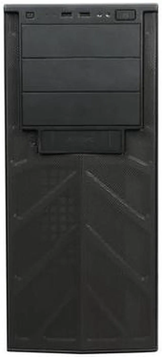 Alt view image 2 of 9 - Antec VSK-2000 Black Steel ATX Mid Tower Computer Case