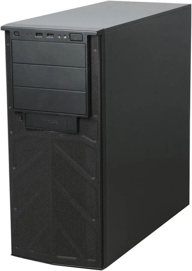 Alt view image 3 of 9 - Antec VSK-2000 Black Steel ATX Mid Tower Computer Case