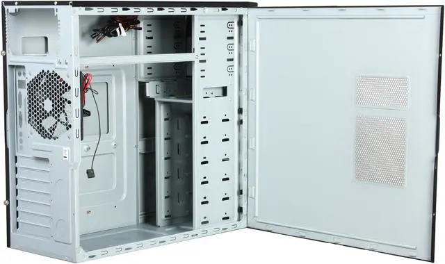 Alt view image 5 of 9 - Antec VSK-2000 Black Steel ATX Mid Tower Computer Case