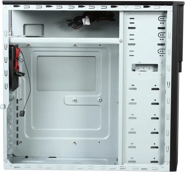 Alt view image 6 of 9 - Antec VSK-2000 Black Steel ATX Mid Tower Computer Case