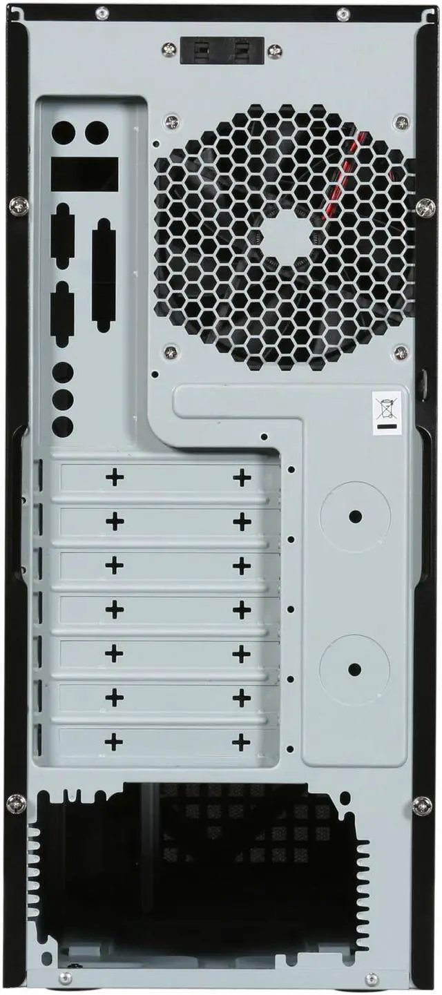 Alt view image 9 of 10 - Antec Two Hundred Black ATX Mid Tower Computer Case