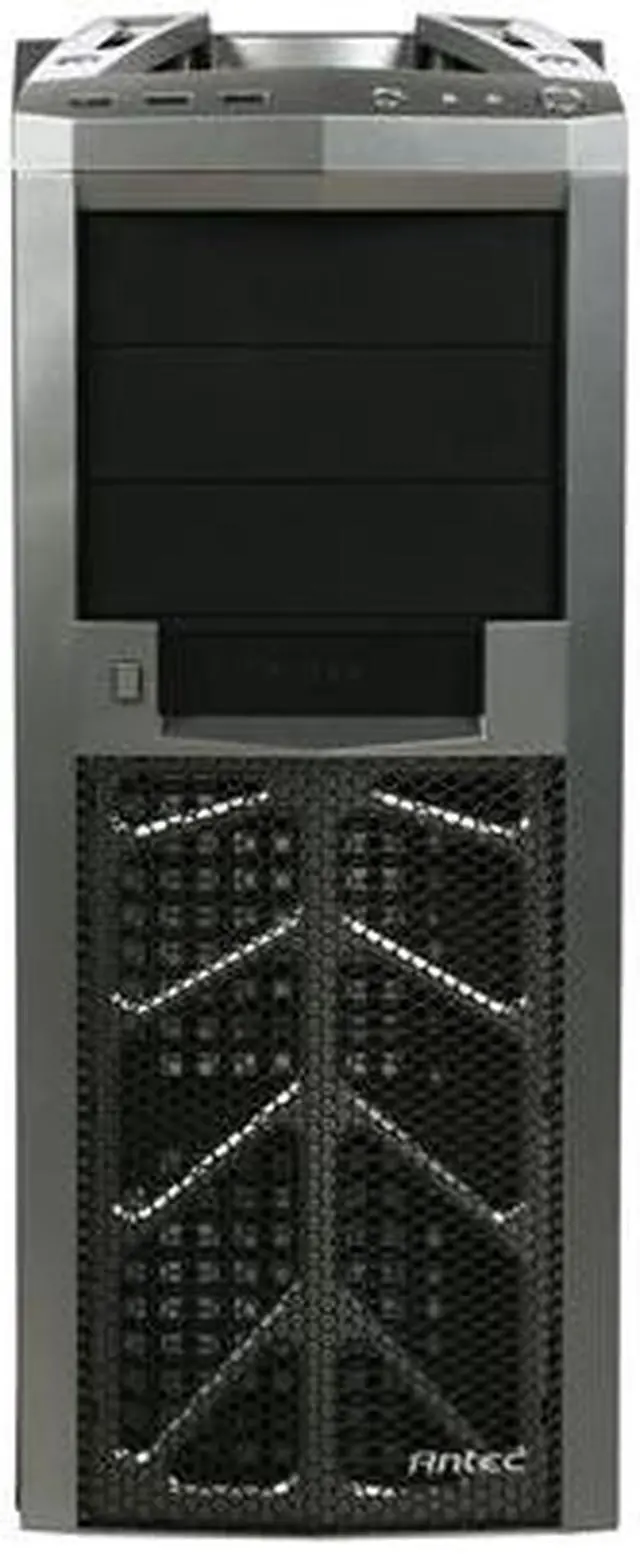 Alt view image 2 of 10 - Antec Six Hundred Black / Silver ATX Mid Tower Computer Case