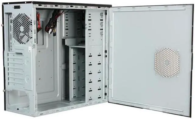 Alt view image 5 of 9 - Antec TWO HUNDRED S Black Steel ATX Mid Tower Computer Case