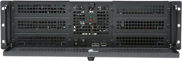 Alt view image 2 of 5 - Antec 3U22EPS600 3U Rackmount Server Case 600W