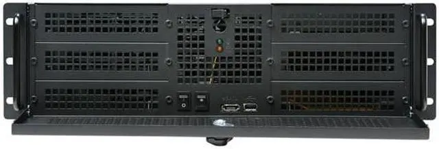 Alt view image 2 of 8 - Antec 3U26EPS600 3U Rackmount Server Case 600W