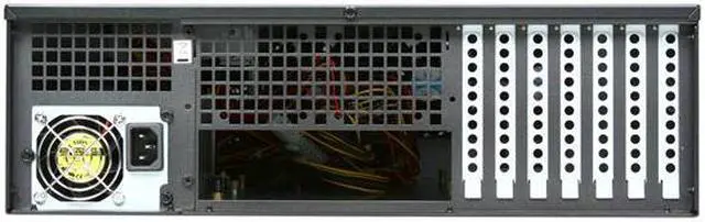 Alt view image 4 of 8 - Antec 3U26EPS600 3U Rackmount Server Case 600W