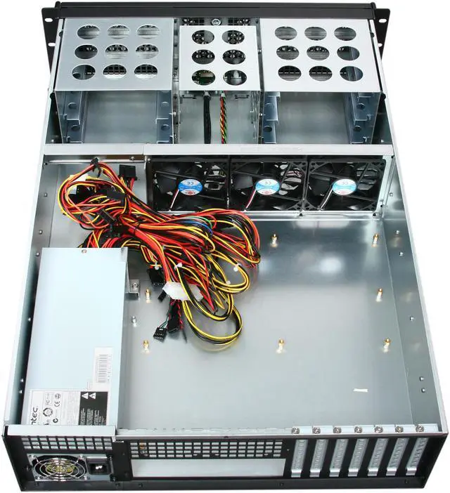 Alt view image 5 of 8 - Antec 3U26EPS600 3U Rackmount Server Case 600W