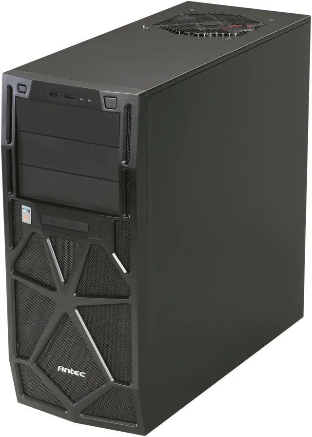 Alt view image 3 of 10 - Antec Two Hundred(v2) Black ATX Mid Tower Computer Case