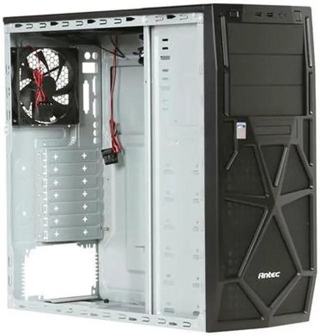 Alt view image 7 of 10 - Antec Two Hundred(v2) Black ATX Mid Tower Computer Case