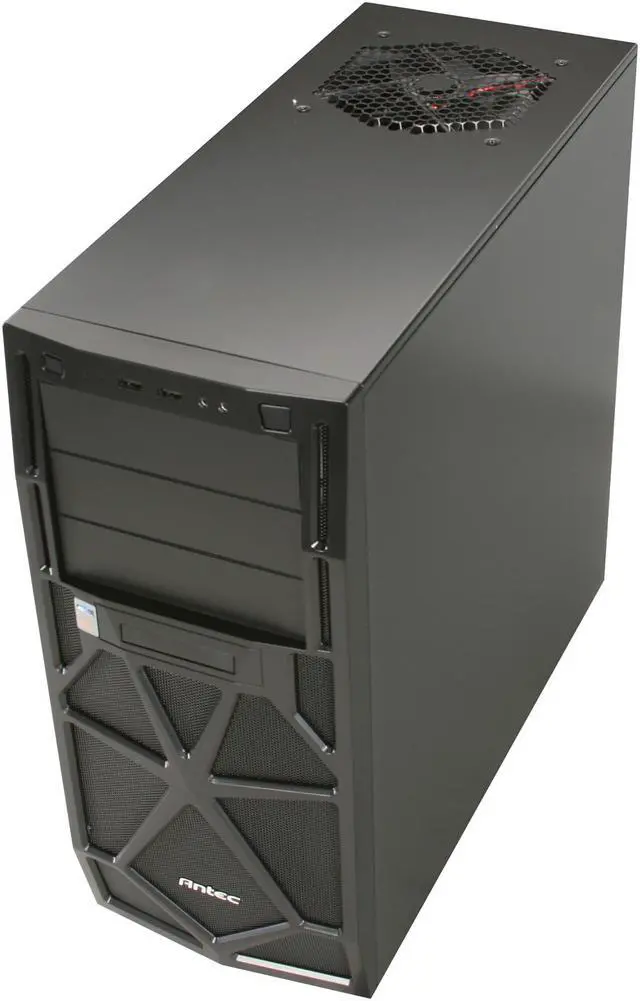 Alt view image 8 of 10 - Antec Two Hundred(v2) Black ATX Mid Tower Computer Case