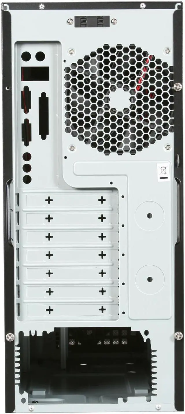 Alt view image 9 of 10 - Antec Two Hundred(v2) Black ATX Mid Tower Computer Case