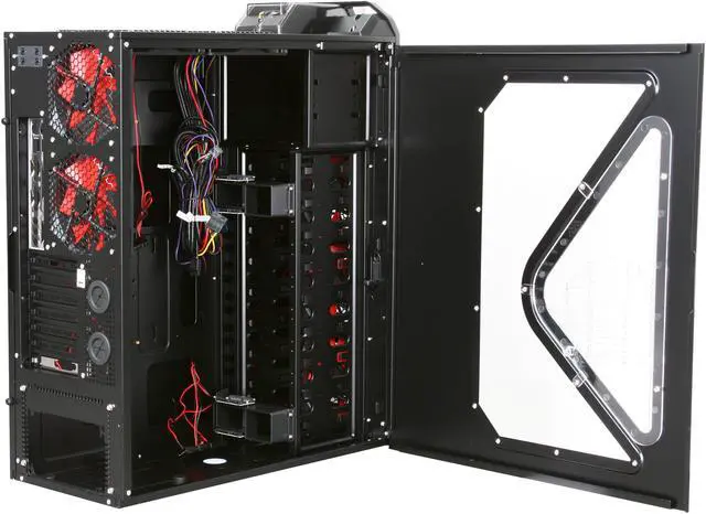 Alt view image 5 of 10 - Antec DF-85 Black Steel / Plastic ATX Full Tower Computer Case