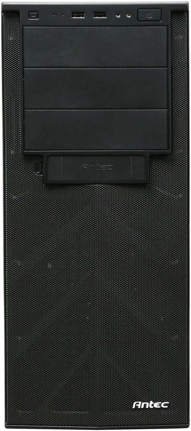 Alt view image 2 of 9 - Antec New Solution VSK2450 Black Steel ATX Mid Tower Computer Case 450W Power Supply