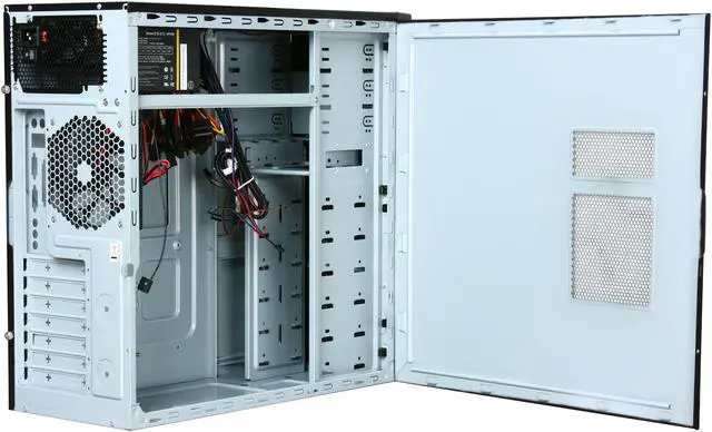 Alt view image 5 of 9 - Antec New Solution VSK2450 Black Steel ATX Mid Tower Computer Case 450W Power Supply