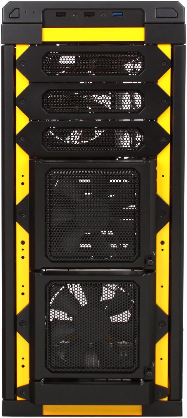 Antec Lanboy air Yellow Black / Yellow Computer Modular Case