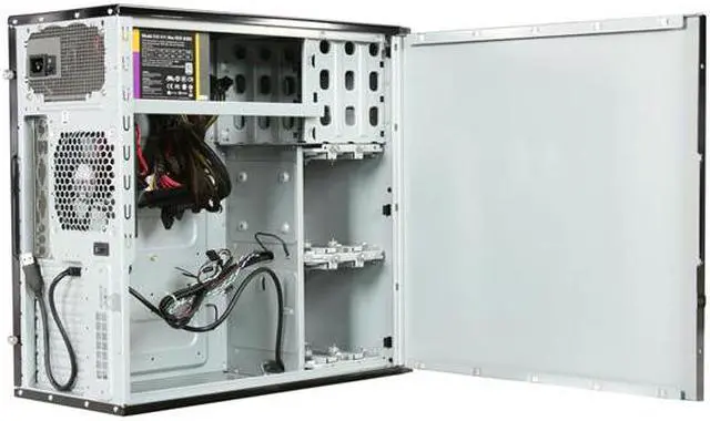 Alt view image 5 of 9 - Antec SONATA IV Black 0.8 mm SECC ATX Mid Tower Computer Case 620W Power Supply