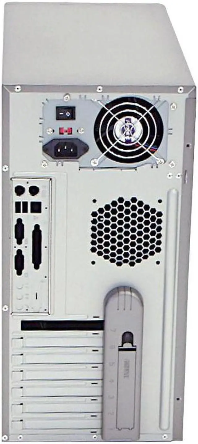 Alt view image 6 of 9 - Antec Solution SLK2600AMB Metallic bronze Steel ATX Mid Tower Computer Case 300W Power Supply