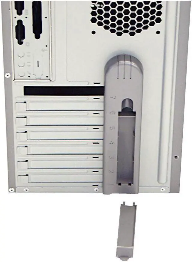 Alt view image 7 of 9 - Antec Solution SLK2600AMB Metallic bronze Steel ATX Mid Tower Computer Case 300W Power Supply