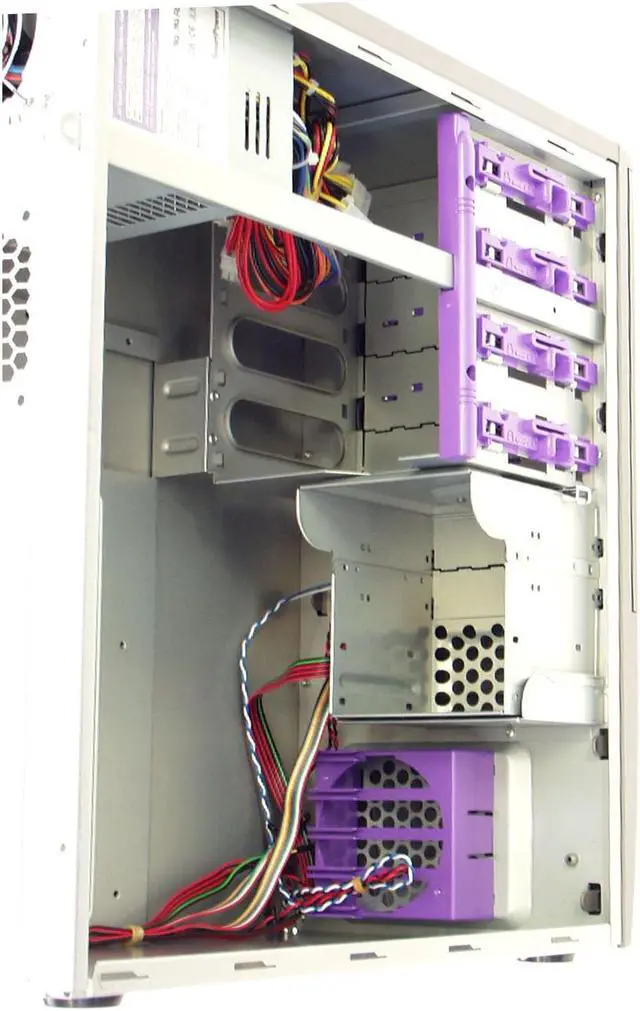 Alt view image 4 of 9 - Antec Solution SLK2600AMB Metallic bronze Steel ATX Mid Tower Computer Case 300W Power Supply