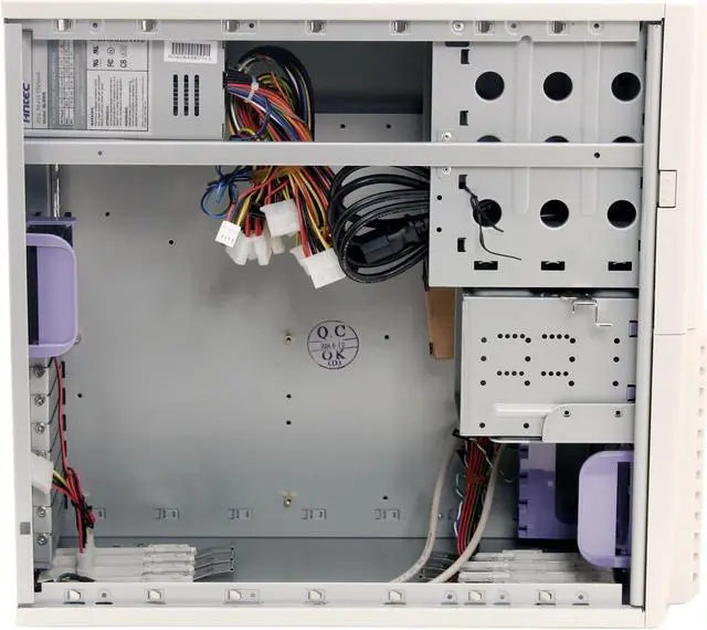 Alt view image 7 of 12 - Antec Performance II SX630II Beige 1mm SECC Steel ATX Mini Tower Computer Case 300W Power Supply