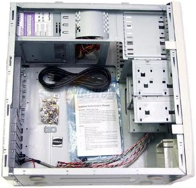 Alt view image 4 of 7 - Antec Solution SLK1600 Beige Steel ATX Mini Tower Computer Case 300Watt(SL300S)Smart Power ATX 12V for AMD & Intel systems Power Supply