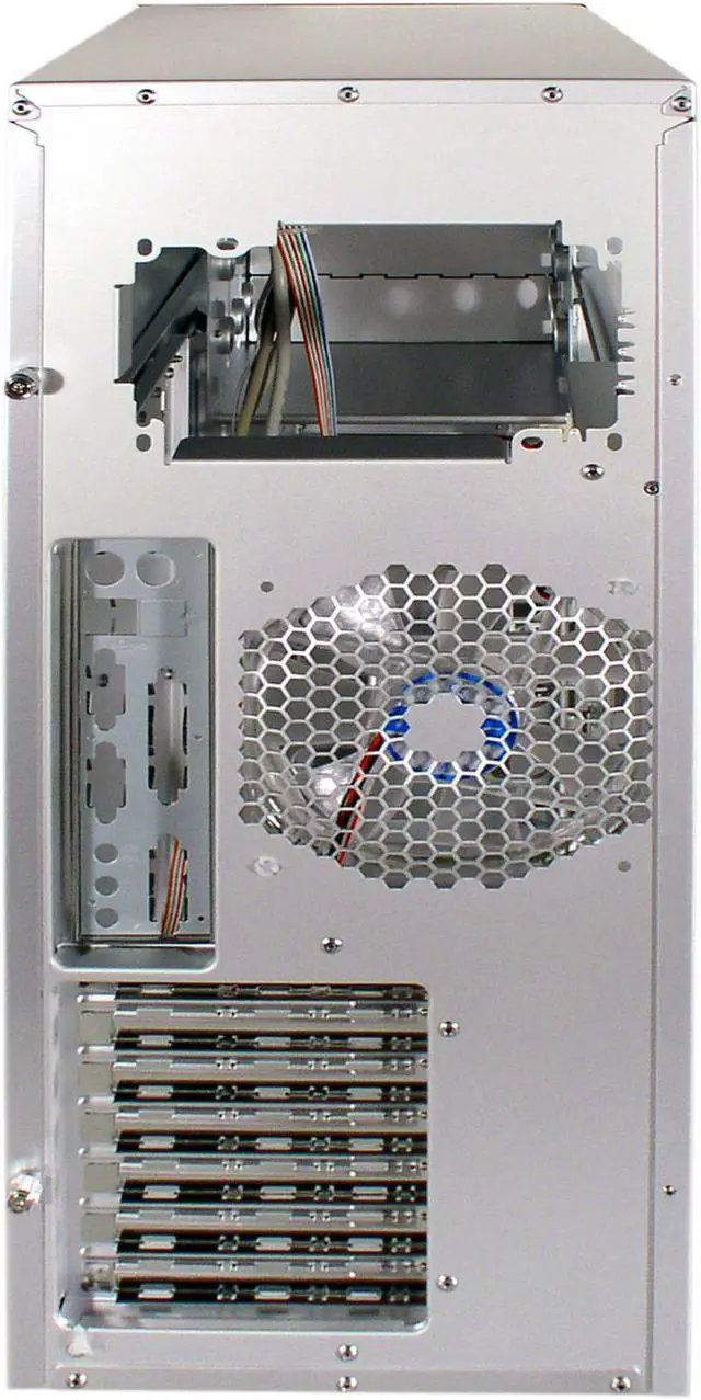 Alt view image 5 of 10 - Antec Performance I P-160WF Silver 1.2mm Anodized Aluminum ATX Mid Tower Computer Case