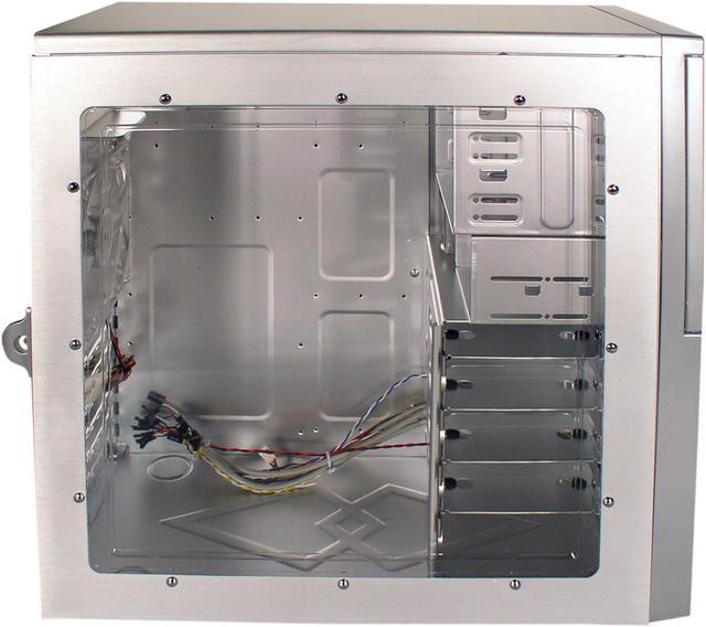 Alt view image 4 of 10 - Antec SUPER LANBOY Silver anodized aluminum ATX Mini Tower Computer Case