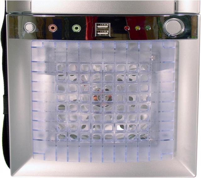 Alt view image 3 of 10 - Antec SUPER LANBOY Silver anodized aluminum ATX Mini Tower Computer Case