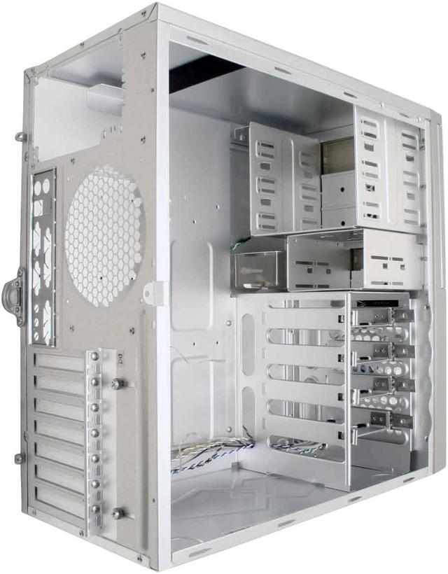 Alt view image 7 of 10 - Antec SUPER LANBOY Silver anodized aluminum ATX Mini Tower Computer Case