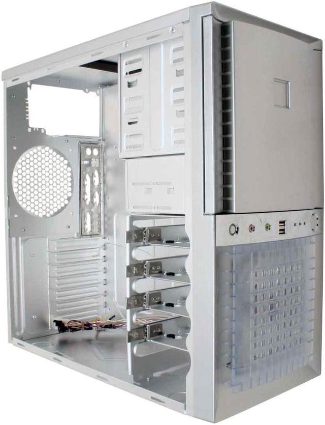 Alt view image 8 of 10 - Antec SUPER LANBOY Silver anodized aluminum ATX Mini Tower Computer Case