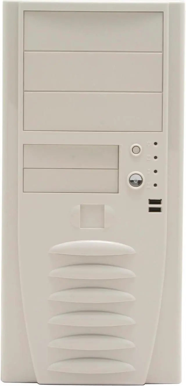 Alt view image 3 of 15 - Antec Solution SLK1650 Beige Steel ATX Mini Tower Computer Case 350W Power Supply
