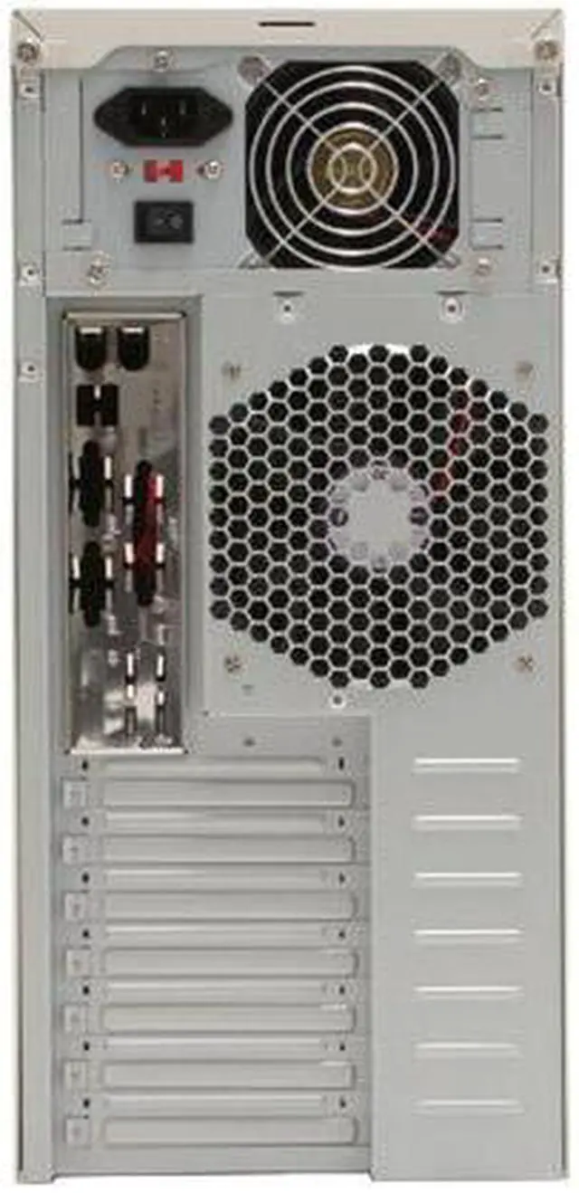 Alt view image 7 of 15 - Antec Solution SLK1650 Beige Steel ATX Mini Tower Computer Case 350W Power Supply