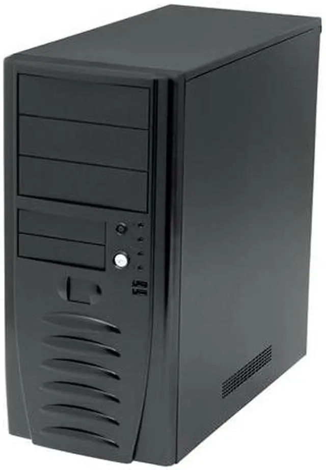 Alt view image 2 of 16 - Antec Solution SLK1650B Black Steel ATX Mini Tower Computer Case 350W Power Supply